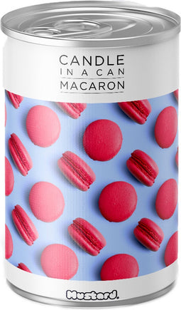 Mustard Candle In A Can - Macaron