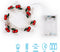 Mustard - Cherry Fotoclips LED Set van 10 Stuks - Kunststof - Multicolor