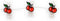 Mustard - Cherry Fotoclips LED Set van 10 Stuks - Kunststof - Multicolor