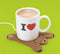 Mustard cup warmer - Verwarmde onderzetter voor kop of mok - Sleepy Bear
