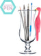 Mustard Desktop Pen Flamingo - Roze