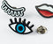 Mustard Desktop Pin Badges Knipoog - Set van 3 Stuks