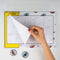Mustard - Desktop Weekplanner 52 Paginas Knipoog - Vilt - Multicolor