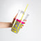 Mustard - Fun Banana Straw Cup Double Wall Tumbler with Straw