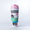 Mustard - To Go Drinking Bottle with Straw Cat