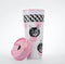 Mustard - To Go Drinking Bottle with Straw Cat