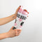 Mustard - To Go Drinking Bottle with Straw Cat