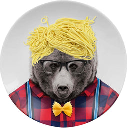 Mustard Wild Dining Bear