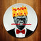 Mustard Wild Dining Dinerbord - Ø 23 cm - Gorilla