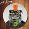 Mustard Wild Dining Dinerbord - Ø 23 cm - Leeuw