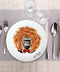 Mustard Wild Dining Dinerbord - Ø 23 cm - Leeuw