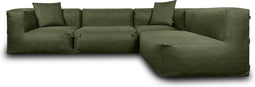 Feel Furniture - Binnen & Buiten bank - Odin - 4 Persoonsbank - Groen