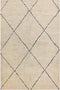 MUTKI - Laagpolig vloerkleed - Beige - 200 x 300 cm - Polyester
