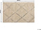 MUTKI - Shaggy vloerkleed - Beige - 140 x 200 cm - Polyester