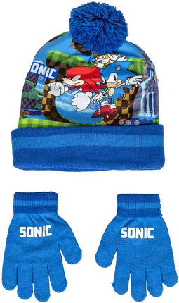 Muts en Wanten Sonic Blauw