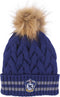 Muts - Tricot- Pom Pom - Blauw - Harry Potter - Ravenclaw