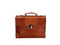 Mutsaers® Leren Aktetas - The Walker - Laptoptas - Cognac Croco