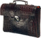Mutsaers® Leren Aktetas - The Walker - Laptoptas - Donkerbruin Croco