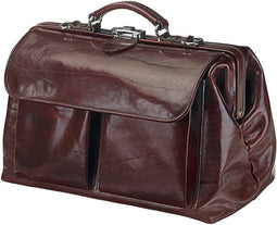 Mutsaers® Leren Dokterstas - The Doctor - Medische Tas - Ecologisch Leer - Donkerbruin