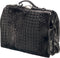 Mutsaers® Leren Laptoptas - The Classic - Werktas - Aktetas - Ecologisch Leer - Zwart Croco - 15.6 inch