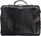 Mutsaers® Leren Laptoptas - The Classic - Werktas - Aktetas - Ecologisch Leer - Zwart Croco - 15.6 inch