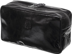 Mutsaers® Leren Toilettas - Zwart