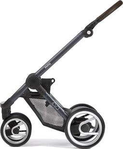 MUTSY - EVO - Wandelwagen - Farmer Dark Grey onderstel & Buggy Farmer Mist & Olive Reiswieg