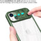 imoshion Hoesje Geschikt voor iPhone 13 Hoesje - imoshion Camslider Backcover - Donkergroen