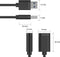 Unitek Y-C418GBK - USB A Kabel - 5 m - Zwart