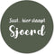 Muurcirkel kids ssst hier slaapt olijfgroen 20 cm / Forex