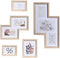 Muurfotlijst DKD Home Decor Urban Kristal Natuurlijk Multicolour Hout MDF (40 x 1,5 x 50 cm)