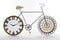 Muurklok DKD Home Decor 108 x 6,4 x 63,5 cm Natuurlijk Zwart Fiets Metaal Hout MDF