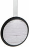 Muurklok DKD Home Decor 32 x 5 x 56 cm Natuurlijk Wit Plastic Huis Hout MDF (2 Stuks)