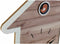 Muurklok DKD Home Decor 32 x 5 x 56 cm Natuurlijk Wit Plastic Huis Hout MDF (2 Stuks)