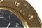 Muurklok DKD Home Decor 48,5 x 6 x 48,5 cm Kristal Zilverkleurig Zwart Gouden Ijzer (2 Stuks)