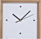 Muurklok DKD Home Decor Wit Bruin Hout Huizen Stads 20 x 4 x 30 cm