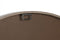 Muurklok Home ESPRIT Wit Kristal Hout MDF 53 x 6 x 53 cm (2 Stuks)