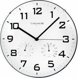 Muurklok Timemark Digitaal 28 x 28 cm