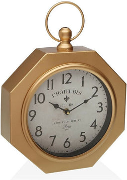 Muurklok Versa GL Metaal (28 x 8 x 40 cm)