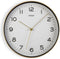 Muurklok Versa Gouden 30,5 x 4,3 x 30,5 cm Kwarts Polyurethaan