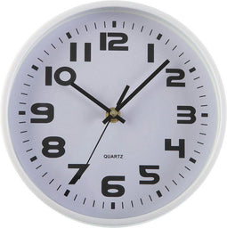 Muurklok Versa Metaal 20 x 20 cm