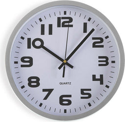 Muurklok Versa Plastic 3,8 x 25 x 25 cm