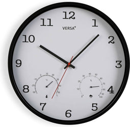 Muurklok Versa Wit Plastic 4,3 x 35,5 x 35,5 cm