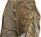 Muurlamp DKD Home Decor 21 x 10 x 46 cm Aluminium Brons 220 V 50 W Blad van een plant