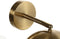 Muurlamp DKD Home Decor Gouden Metaal Ijzer 50 W Modern 220 V 20 x 24 x 16 cm