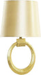 Muurlamp DKD Home Decor Gouden Polyester Aluminium 220 V 50 W Modern (36 x 16 x 60 cm)