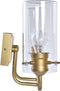 Muurlamp DKD Home Decor Kristal Gouden Metaal 220 V 50 W (41 x 17 x 24 cm)