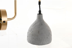 Muurlamp DKD Home Decor Metaal Cement 50 W Modern (14 x 27 x 26 cm) (2 Stuks)