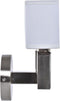 Muurlamp DKD Home Decor Ziverachtig Metaal Polyester Wit 220 V 40 W (25 x 14 x 24 cm)