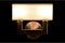 Muurlamp DKD Home Decor Ziverachtig Metaal Polyester Wit 220 V 40 W (25 x 14 x 24 cm)